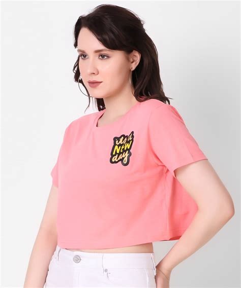 Shop Dark Pink New Day Crop Top Crop Tops For Women Alyandval