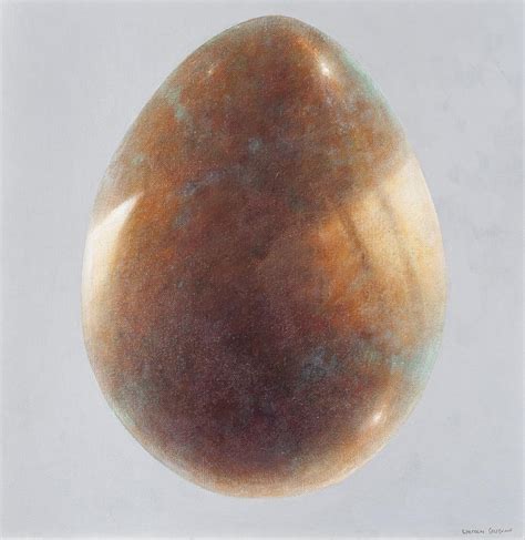 Bronze Egg Oil On Canvas Photograph By Lincoln Seligman