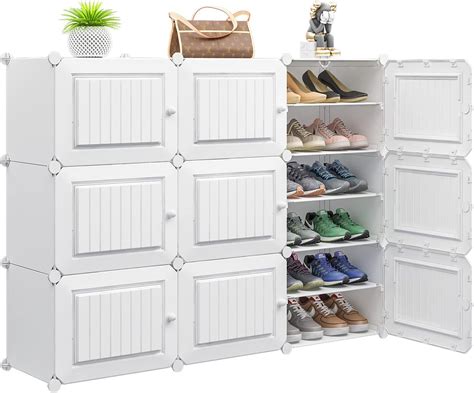 Buy Maginels Portable Shoe Rack 36 Pair Diy Shoe Storage Shelf