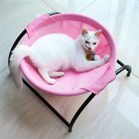 Luxury Elevated Cat Hammock Bed – barkermeow