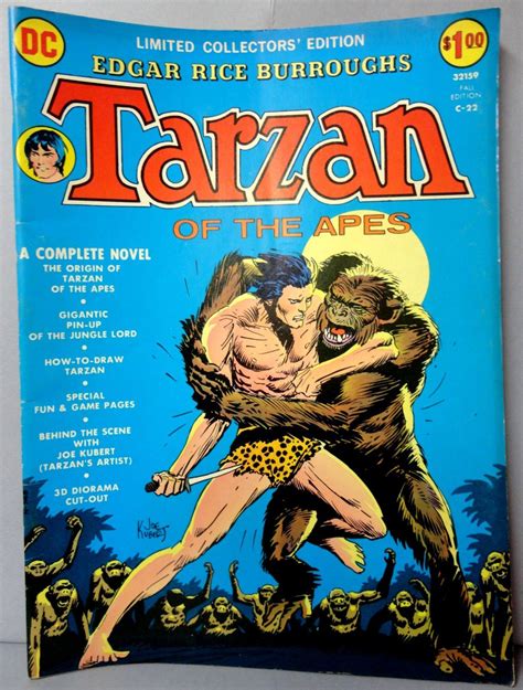 Edgar Rice Burroughs TARZAN ORIGIN By Joe Kubert DC Comics Limited