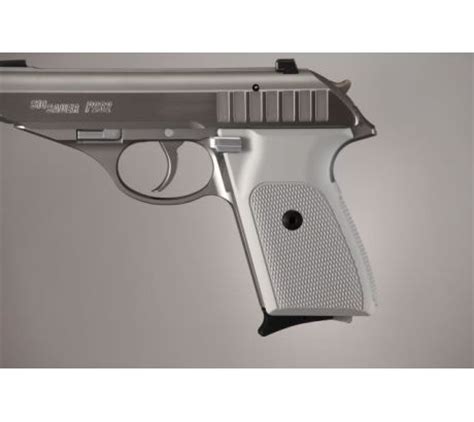 Hogue SIG Sauer P230 P232 Handgun Grip Checkered Aluminum Clear