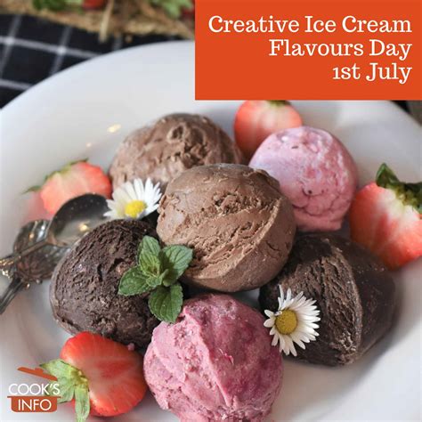 Creative Ice Cream Flavours Day Cooksinfo