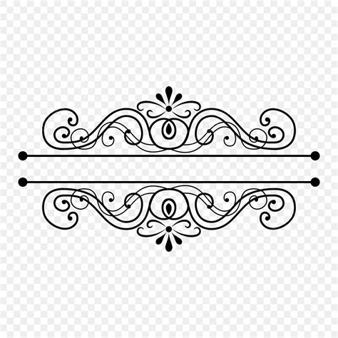 Luxury Borders Vector Hd Images Black Luxury Border Borders