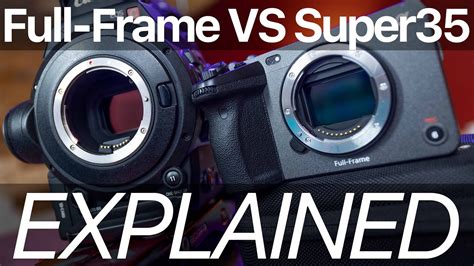 Full Frame Vs Super35 Cinematography Explained Youtube