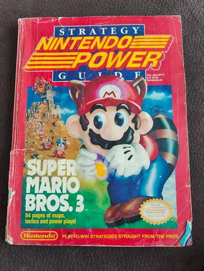 Volume 13 Super Mario Bros 3 Strategy Guide Item Only Nintendo Power