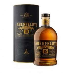 WHISKY MALTE ABERFELDY 18 ANOS C TUBO Garcias Vinhos E Bebidas