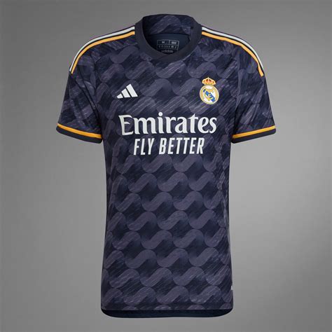 Adidas Maillot Ext Rieur Real Madrid Authentique Bleu Adidas Tn