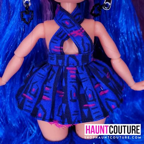 Haunt Couture Doll Clothes Prismatic Dress Dress High Fashion Dress