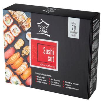 House Of Asia Zestaw Do Sushi Dla Smakoszy Zakupy Online Z Dostaw Do