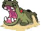 Hippowdon sprites gallery | Pokémon Database