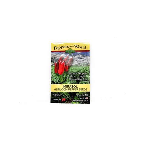 Mirasol New Mex Pepper Seeds Chilly Chiles