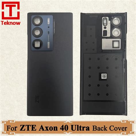 Original New Back Cover For Zte Axon Ultra Back Battery Cover Glass