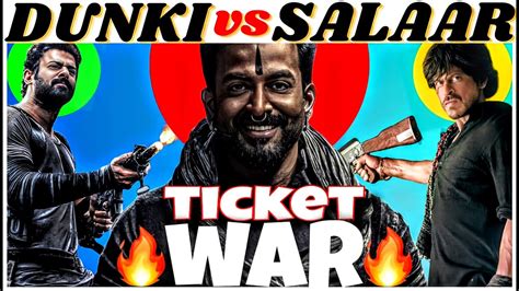 Salaar Vs Dunki Shocking Shows Count Dunki Vs Salaar Advance Booking