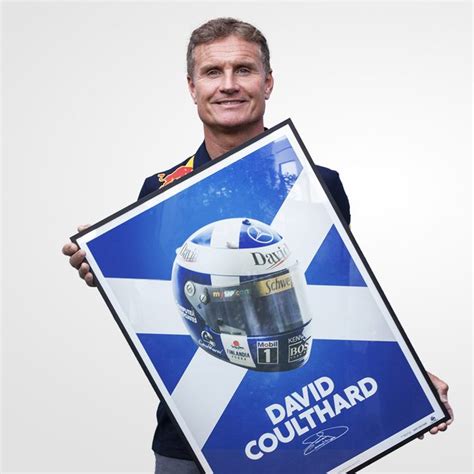 Automobilist - David Coulthard Helmet Series Poster