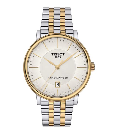 Tissot T Classic Carson Premium Powermatic 80 T1224072203100 In Silver Metallic For Men Lyst