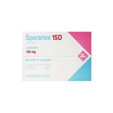 Sporanox 15D 100 Mg Tienda Catracha Salud