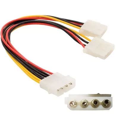 Cable De Corriente Brobotix Molex Macho X Molex Hembra