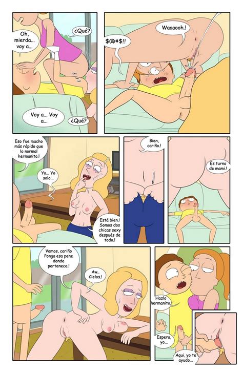 Rick And Morty Dimensi N X Comics Porno