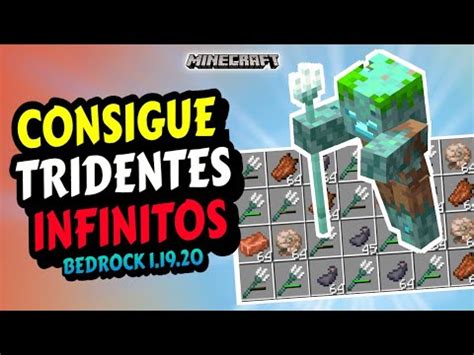 Como Hacer Una Granja De Tridentes F Cil En Minecraft Bedrock