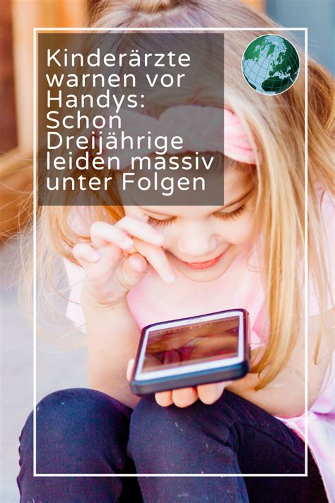 Je früher Kinder ein Smartphone nutzen desto drastischer Folgen