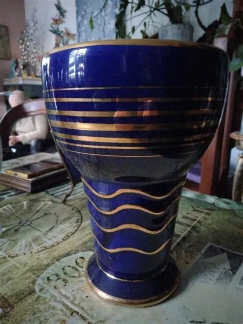 VASE ART DECO Charles Catteau Keramis Boch La Louviere EUR 60 00