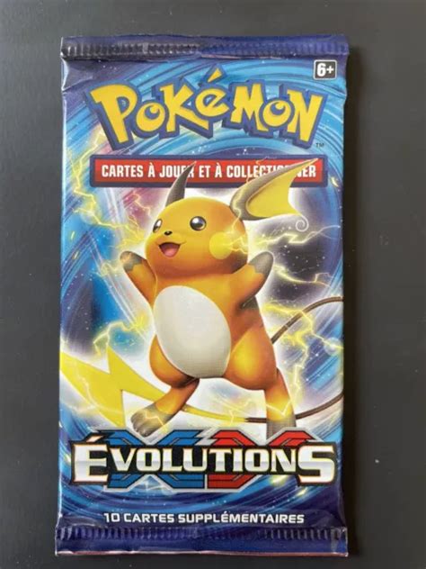 Booster Pok Mon Fran Ais Evolutions Xy Neuf Scell Fr Vf Pikachu