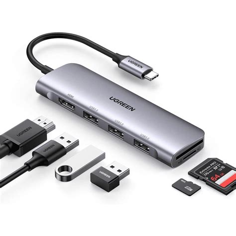 Hub Ugreen Type C Usb C Multi Portas Para Macbook Notebook Shopee Brasil