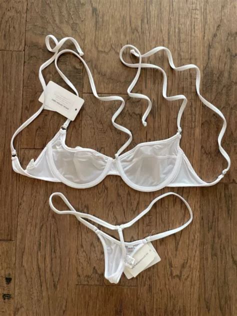 WICKED WEASEL SHEER Vision 455 3223 Bikini Set Size M M New Sizing 225 00 PicClick CA
