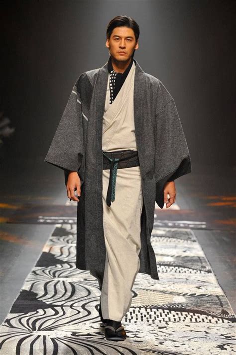 The Newest Line Of Japanese Kimono At Mercedes Benz Fashion Week Tokyo