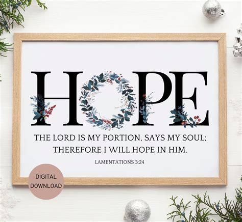 Christmas Printable Wall Art Bible Verse Printable Holiday - Etsy