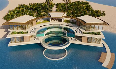 Br Luxury Villas With Private Beach In Dubai Dubai United Arab