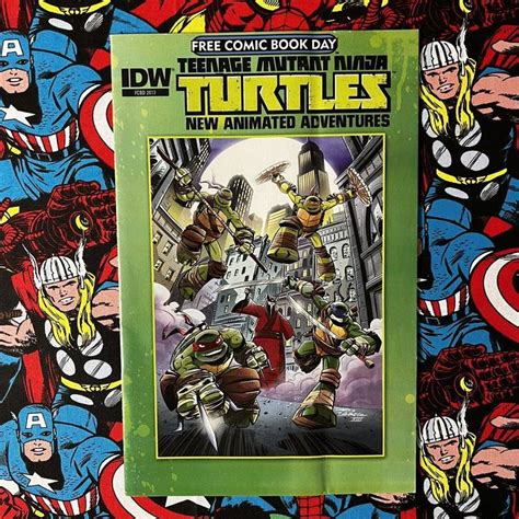 Fcbd 2013 2022 Tmnt Idw Teenage Mutant Ninja Turtles Free Comic Book