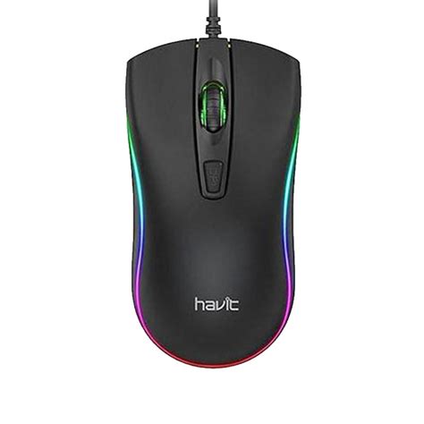 Souris Filaire Optique Havit Ms Noir Spacenet Tunisie