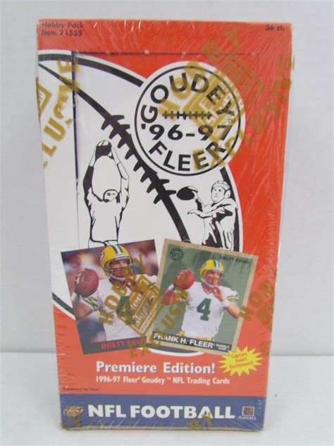 1996 Fleer Goudey Football Hobby Box