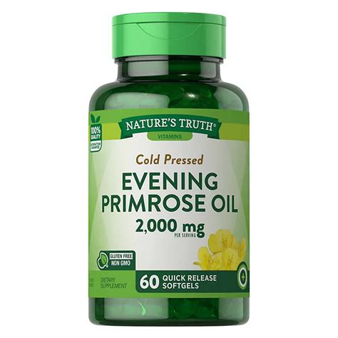 Natures Truth Evening Primrose Oil 2000 Mg Shop Vitamins