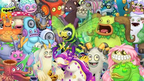 All Idle Animations My Singing Monsters Youtube