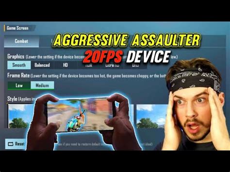 Aggressive Assaulter In Fps Device Low End Device Bgmi Montage