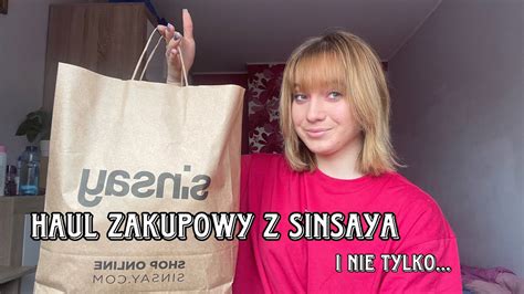 Haul Zakupowy Sinsay Rossmann Half Price Youtube