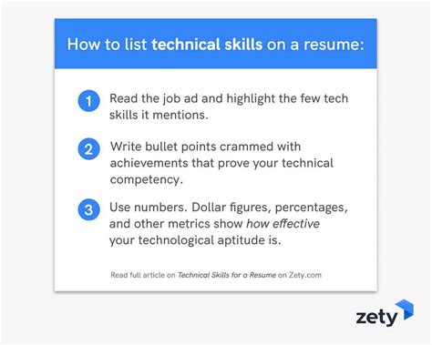 Technical Skills For A Resume Tech Domain Skill Examples