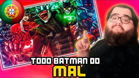 Portugu S Reage Wlo Noites De Trevas Batman Dc Youtube