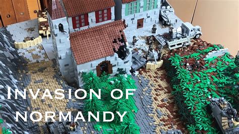 Lego Ww Moc Invasion Of Normandy June Review Youtube