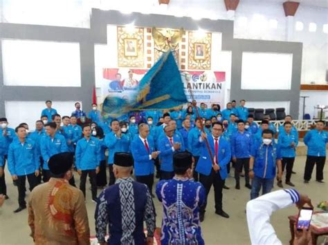 Ketum Haris Pertama Lantik 276 Pengurus DPD KNPI Bengkulu WELFARE