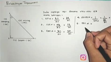 Materi Trigonometri Tugas Matematika Wajib Youtube