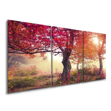 Quadro Para Sala Decorativo Natureza Flores Arvore Rosa Submarino