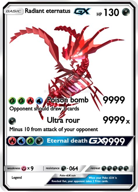 Eternatus Gx Pokecardmaker