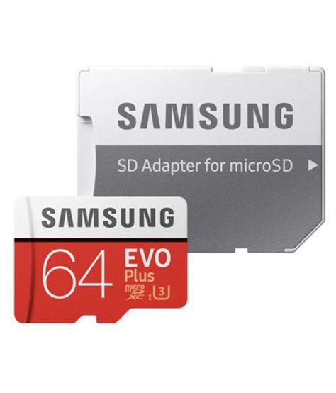 Samsung memory card 64 GB Class 10 Memory Card - Memory Cards Online at ...