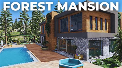 MANSÃO REALISTA NA FLORESTA DO GTA 5 Forest Mansion YouTube