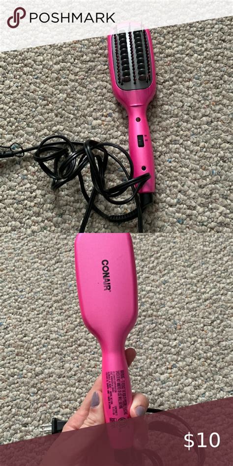 Conair mini straightening brush | Straightening brush, Conair, Mini