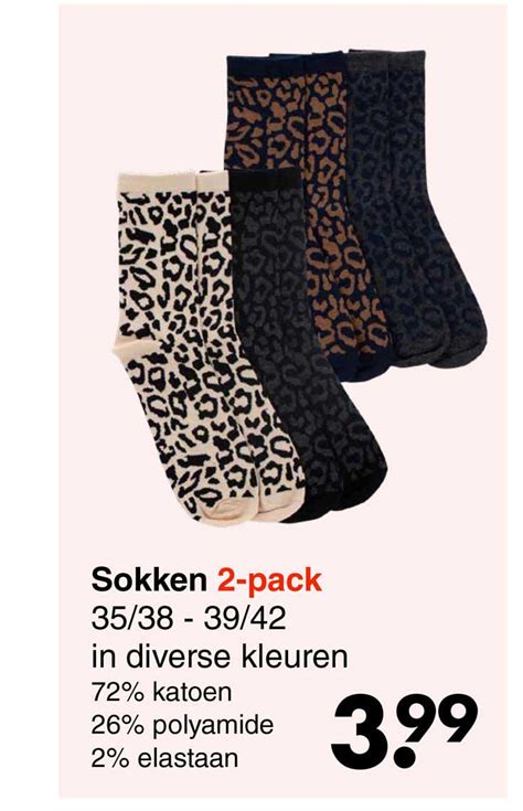 Sokken 2 Pack Aanbieding Bij Wibra 1Folders Nl